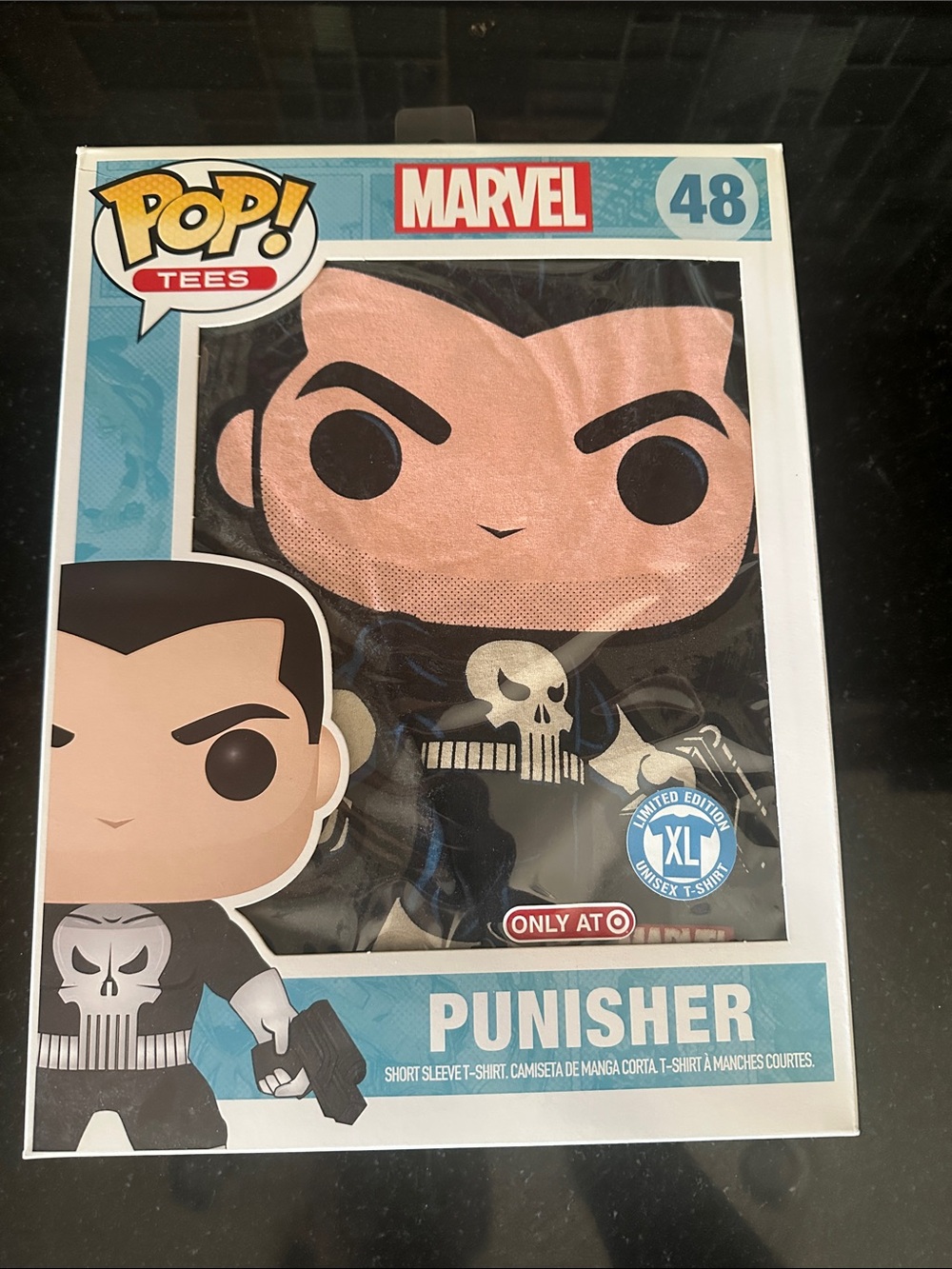 Marvel Punisher Pop! Tees Graphic T-Shirt - BRAND NEW IN BOX